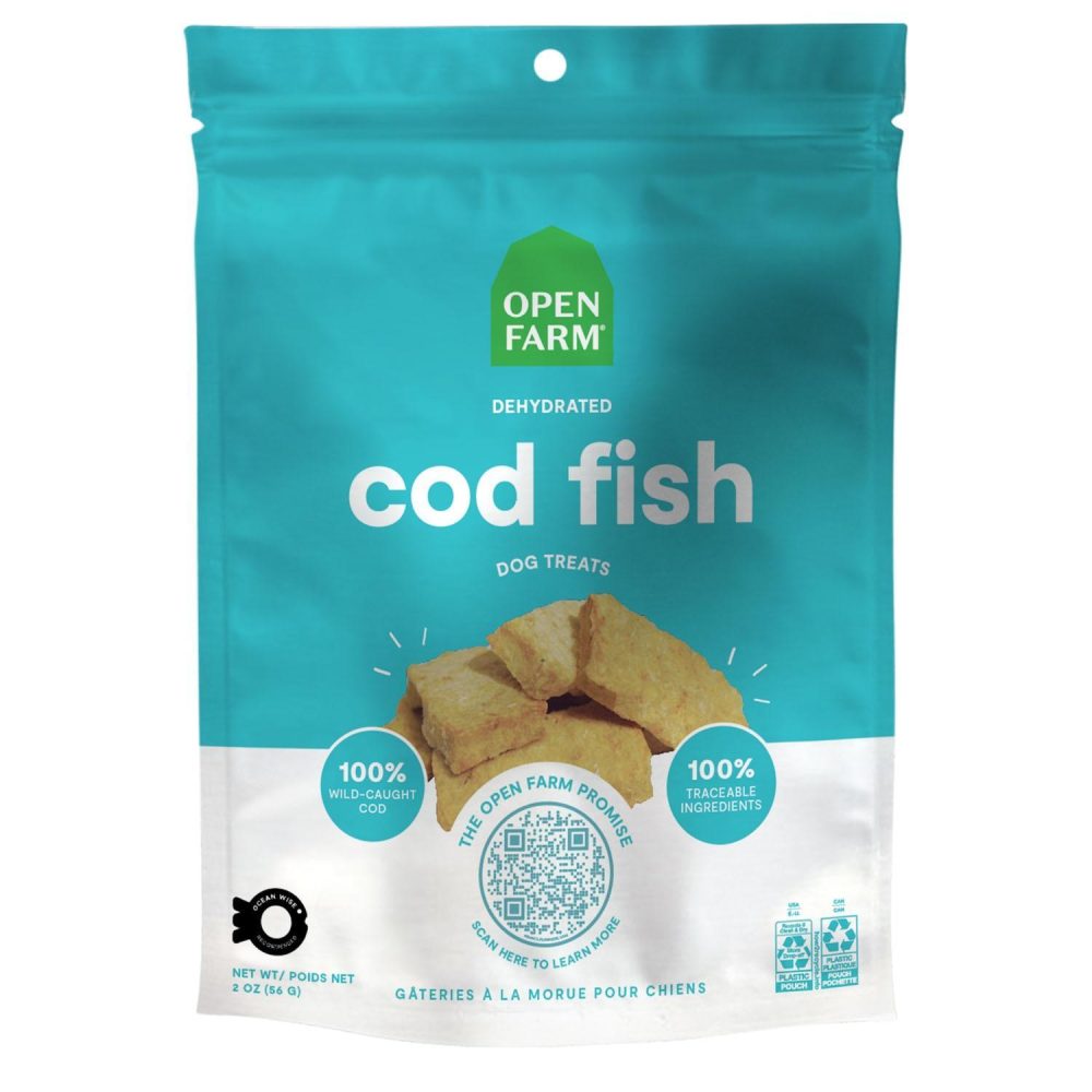 Dehydrated Cod Fish Dog Treats | Freeze Dried & Dehydrated Treats Dog Dog