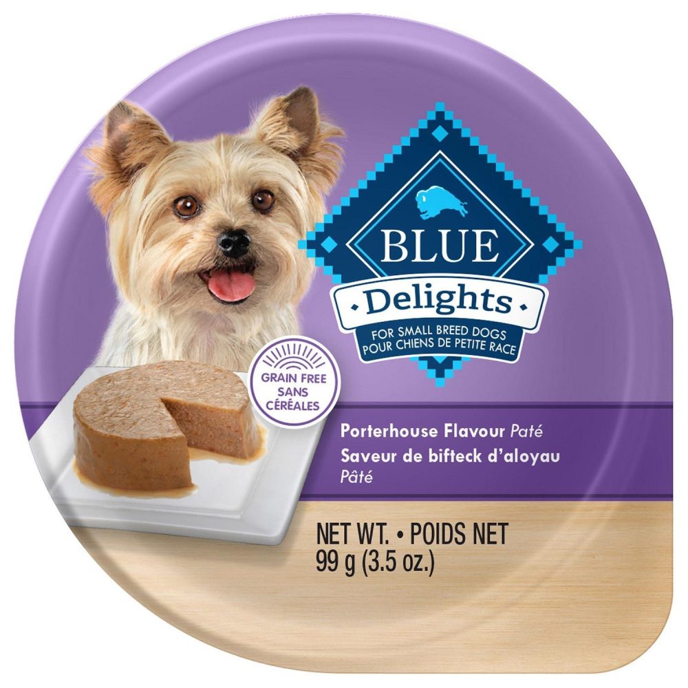 Delights Porterhouse Flavour Pate Small Breed Adult Dog Food / 3.5 oz – 12 pk | Wet Food Dog Dog