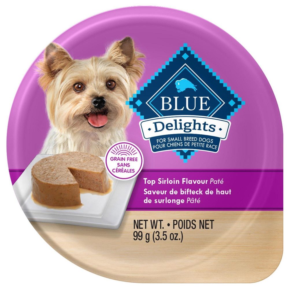 Delights Top Sirloin Flavour Pate Small Breed Adult Dog Food / 3.5 oz – 12 pk | Wet Food Dog Dog