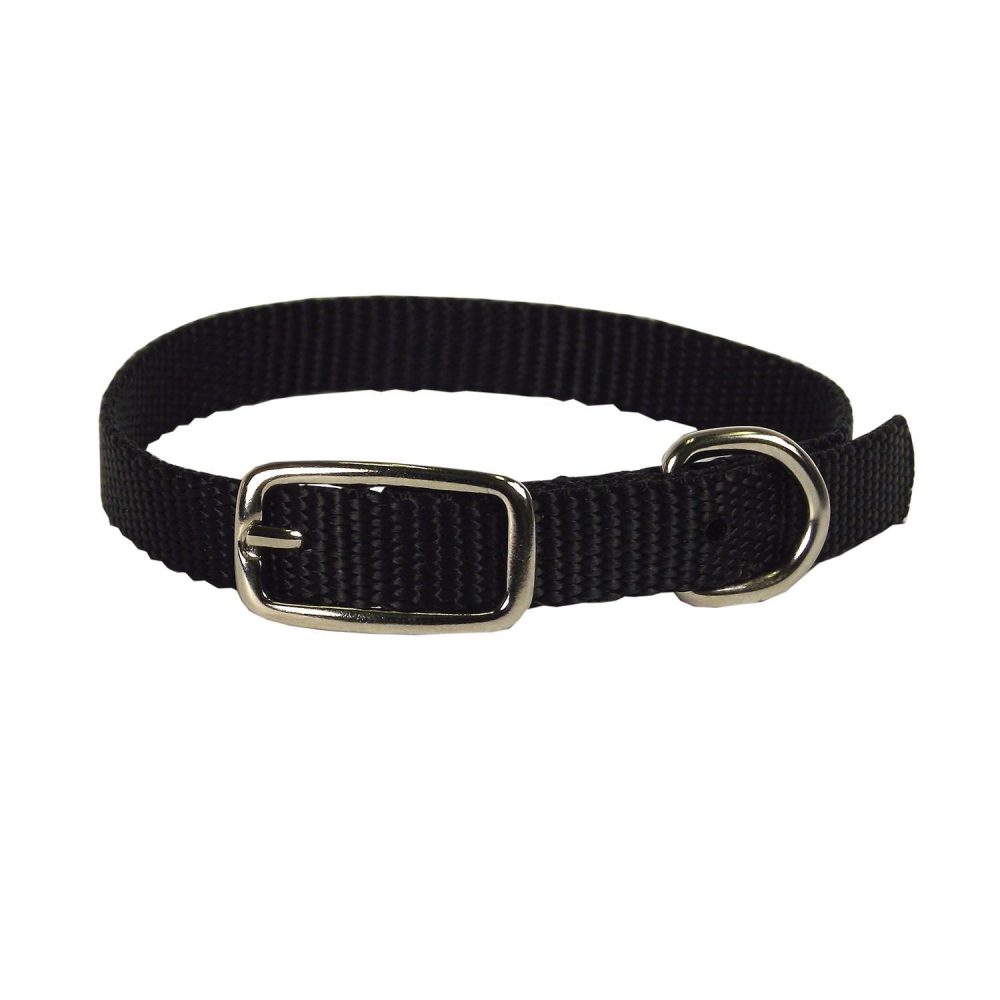 Deluxe Nylon Collar Black | Collars, Leashes & Harnesses Collars, Leashes & Harnesses Collars, Leashes & Harnesses