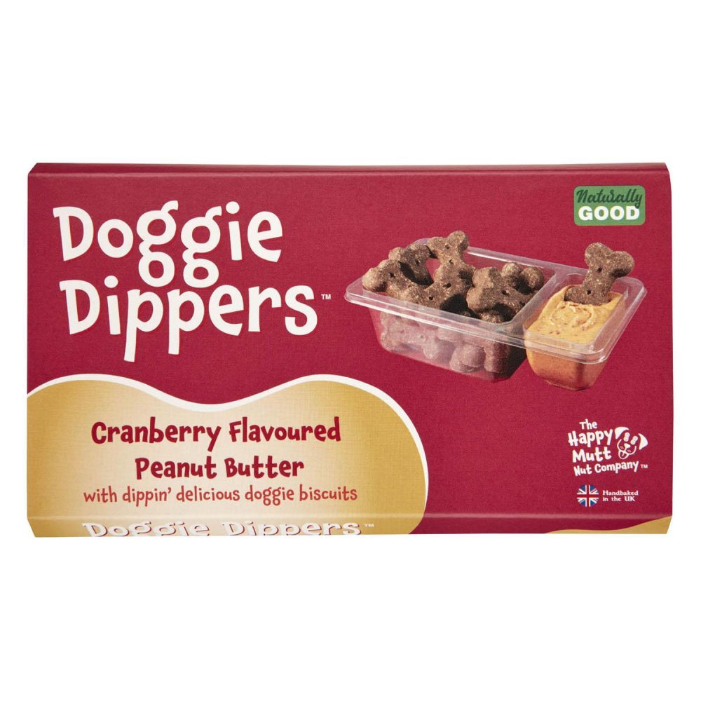 Doggie Dippers Cranberry Flavoured Peanut Butter Dog Treats | Bakery & Biscuits Bakery & Biscuits Bakery & Biscuits