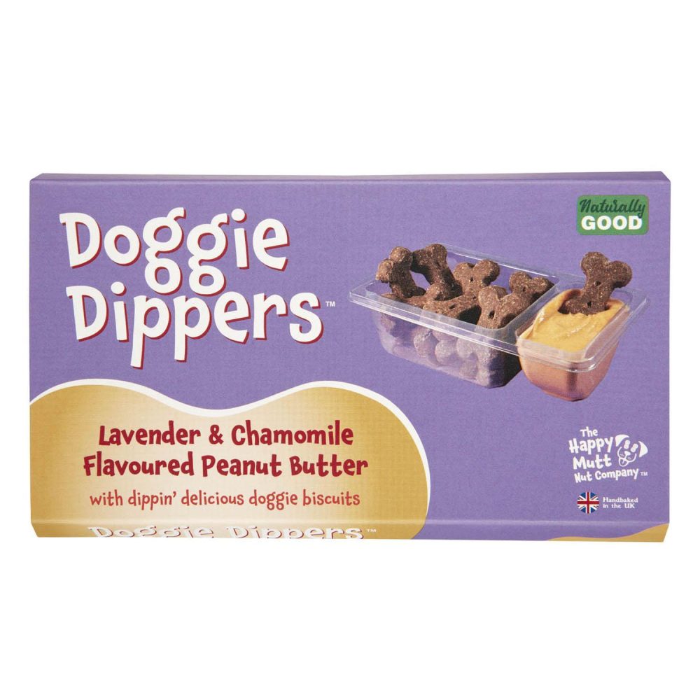 Doggie Dippers Lavender & Chamomile Flavoured Peanut Butter Dog Treats | Bakery & Biscuits Bakery & Biscuits Bakery & Biscuits