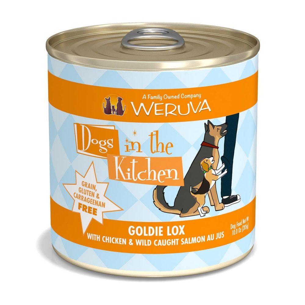 Dogs in the Kitchen Goldie Lox Chicken & Wild-Caught Salmon Dog Food / 10 oz – 12 pk | Wet Food Dog Dog