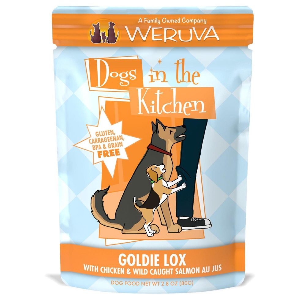 Dogs in the Kitchen Goldie Lox with Chicken & Wild-Caught Salmon Dog Food / 2.8 oz – 12 pk | Wet Food Dog Dog