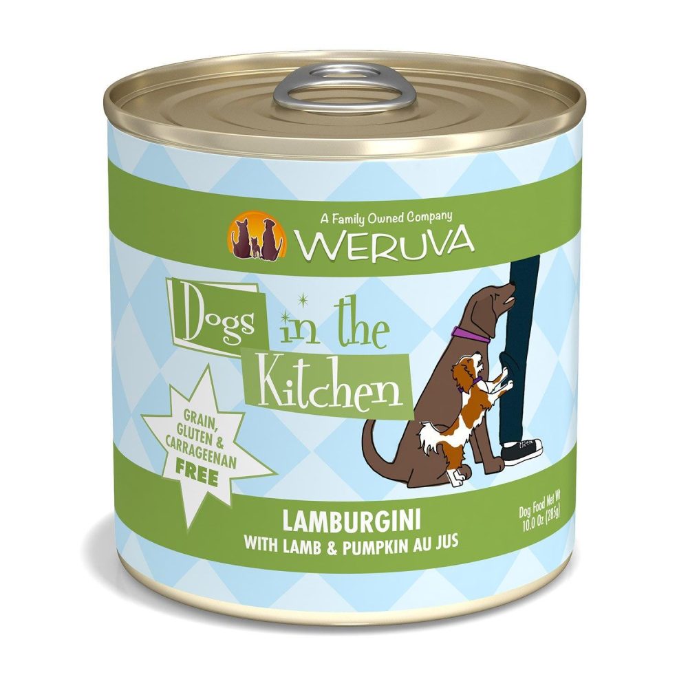 Dogs in the Kitchen Lamburgini Lamb & Pumpkin Dog Food / 10 oz – 12 pk | Wet Food Dog Dog