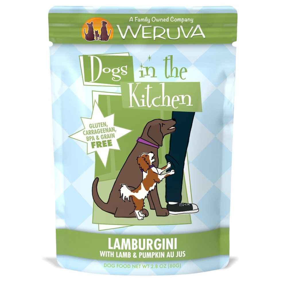 Dogs in the Kitchen Lamburgini with Lamb & Pumpkin Dog Food / 2.8 oz – 12 pk | Wet Food Dog Dog