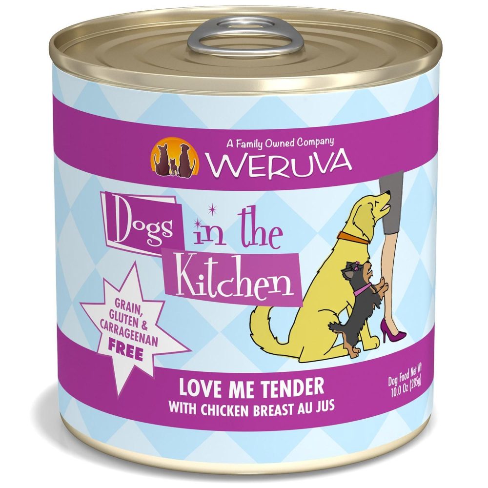 Dogs in the Kitchen Love Me Tender Chicken Breast Dog Food / 10 oz – 12 pk | Wet Food Dog Dog