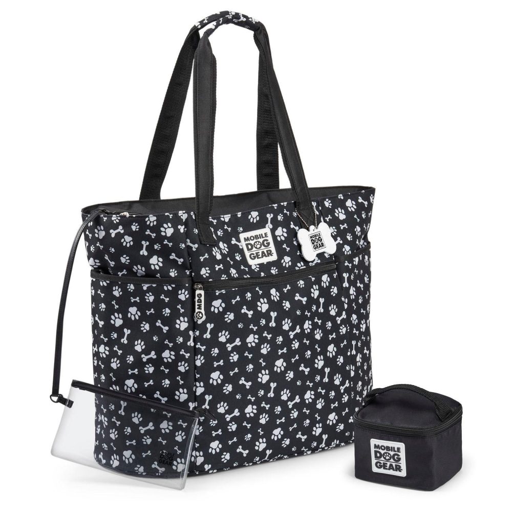 Dogssentials Black Travel Tote Bag | Carriers & Travel Accessories Carriers & Travel Accessories Carriers & Travel Accessories