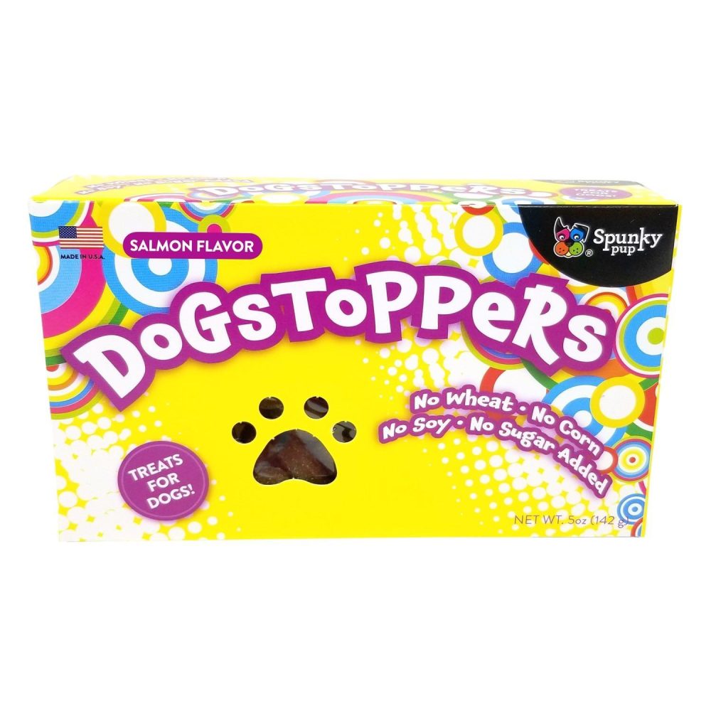 Dogstoppers Salmon Flavor Dog Treats | Soft & Chewy Treats Dog Dog