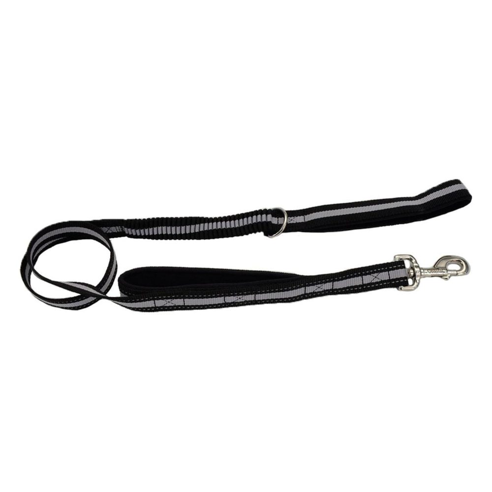 Double Handle Bungee Dog Leash Black | Collars, Leashes & Harnesses Collars, Leashes & Harnesses Collars, Leashes & Harnesses