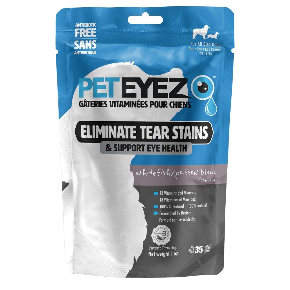 Eliminate Tear Stains Whitefish Vitamin Dog Treats | Health & Wellness Dog Dog