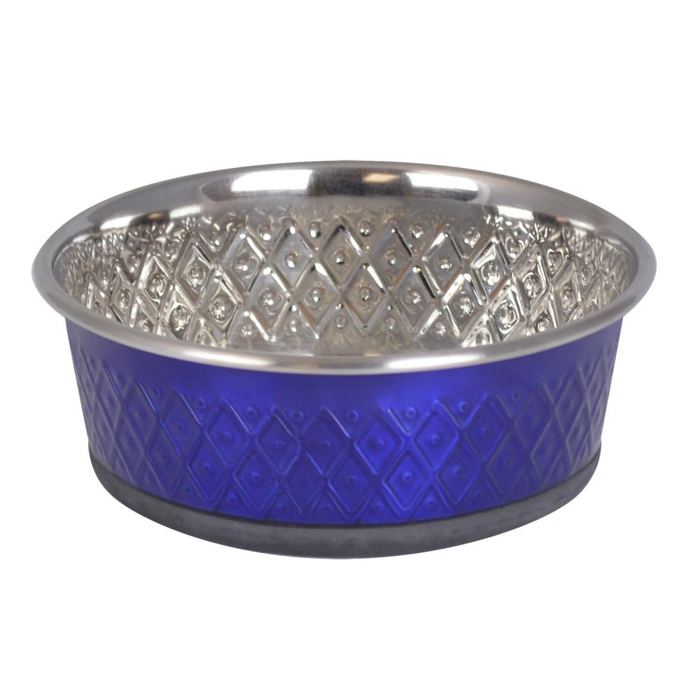 Embossed Bowl Sapphire | Bowls & Feeding Bowls & Feeding Bowls & Feeding