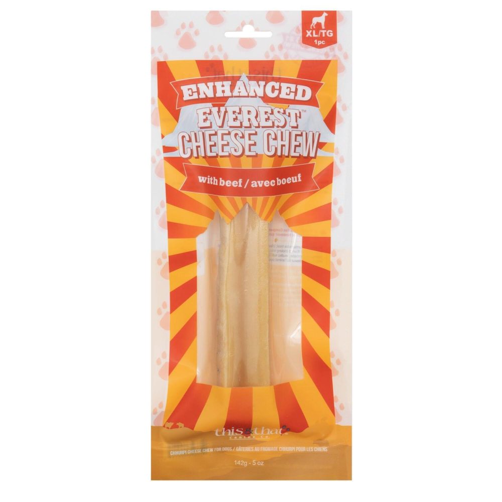 Enhanced Everest Cheese Chews with Beef Dog Treat | Bones & Chews Bones & Chews Bones & Chews