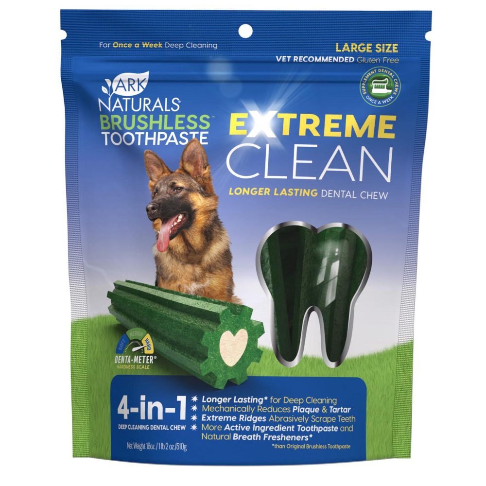 Extreme Clean Brushless Toothpaste Dog Treats | Soft & Chewy Treats Dog Dog