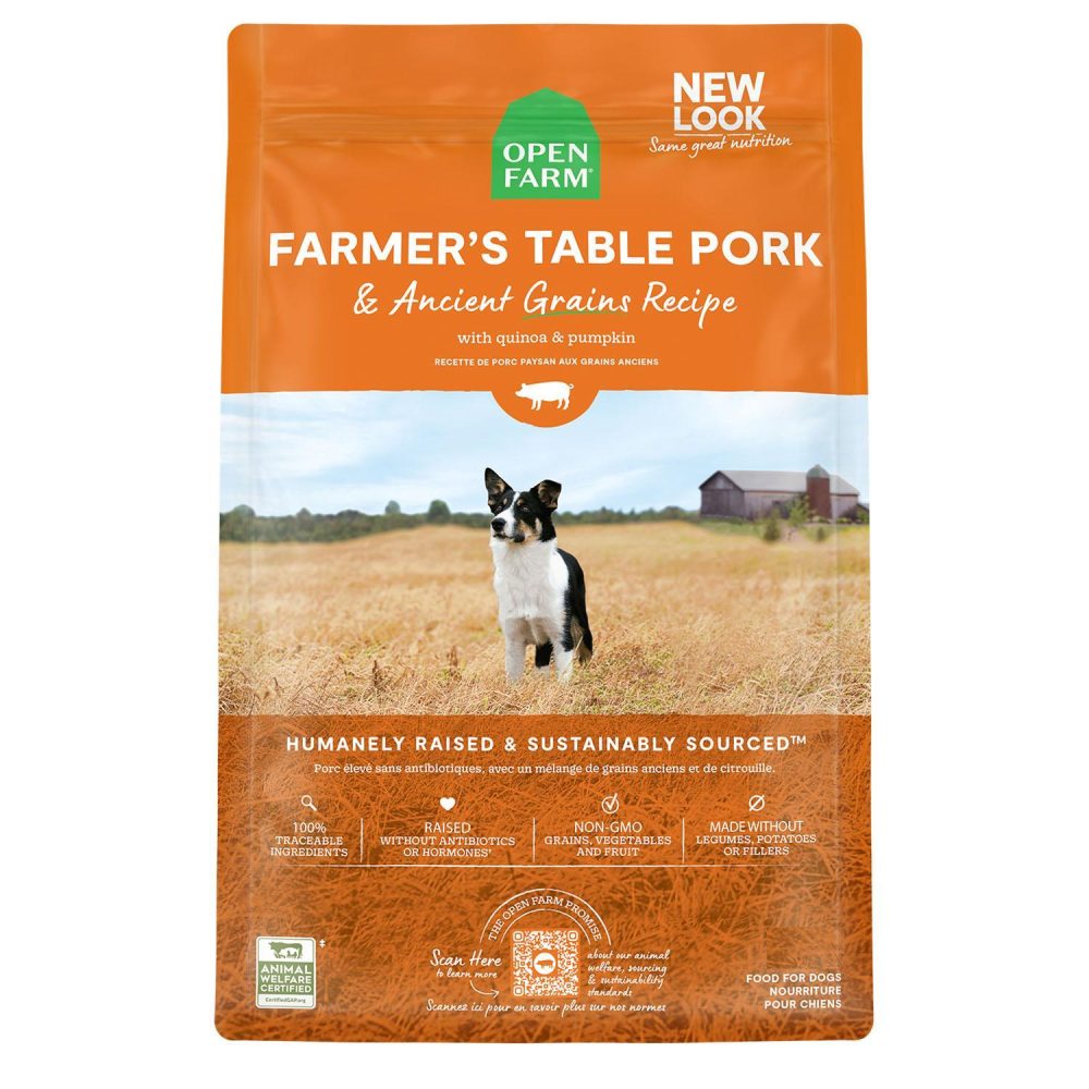 Farmer’s Table Pork & Ancient Grains Recipe Adult Dog Food | Dry Food Dog Dog