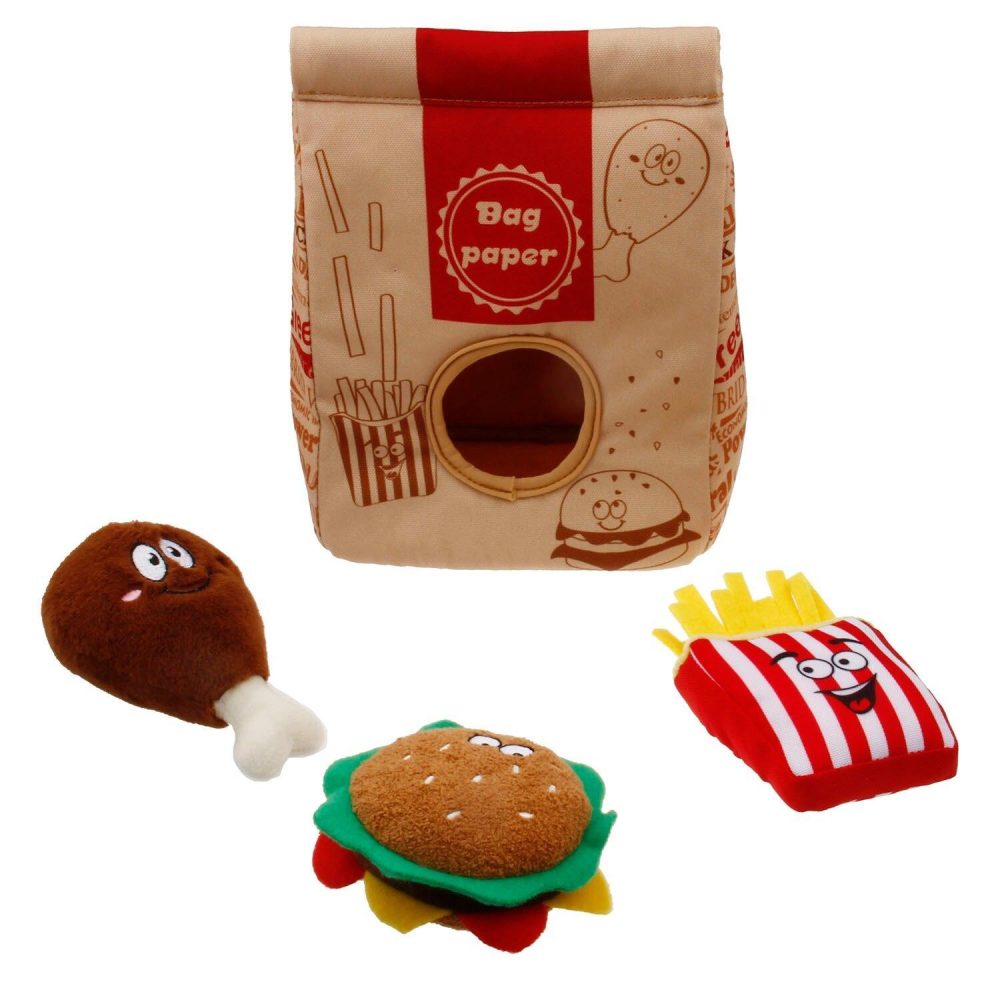 Fast Food Burrow Dog Toy | Toys Dog Dog