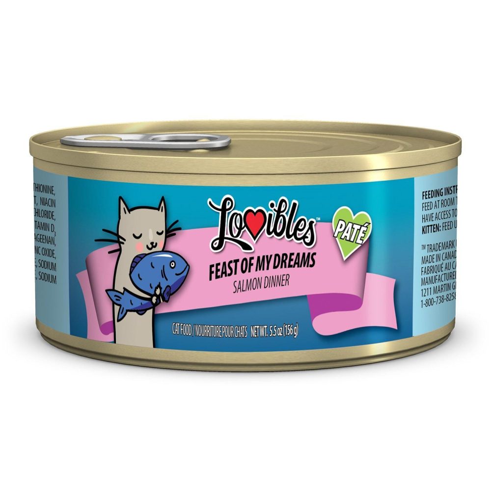 Feast of My Dreams Salmon Dinner Pate / 5.5 oz – 24 pk | Wet Food Cat Cat