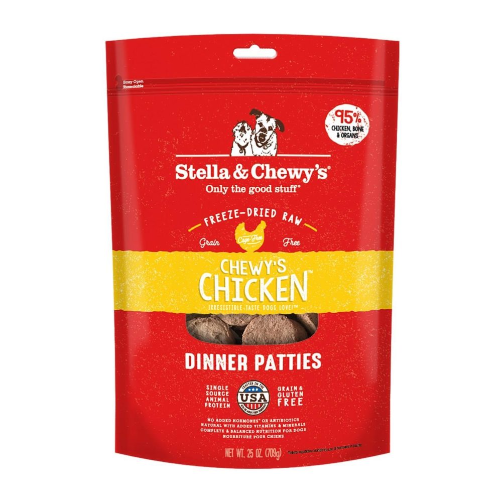 Freeze-Dried Chewy’s Chicken Dinner Patties Dog Food | Broths & Food Toppers Broths & Food Toppers Broths & Food Toppers