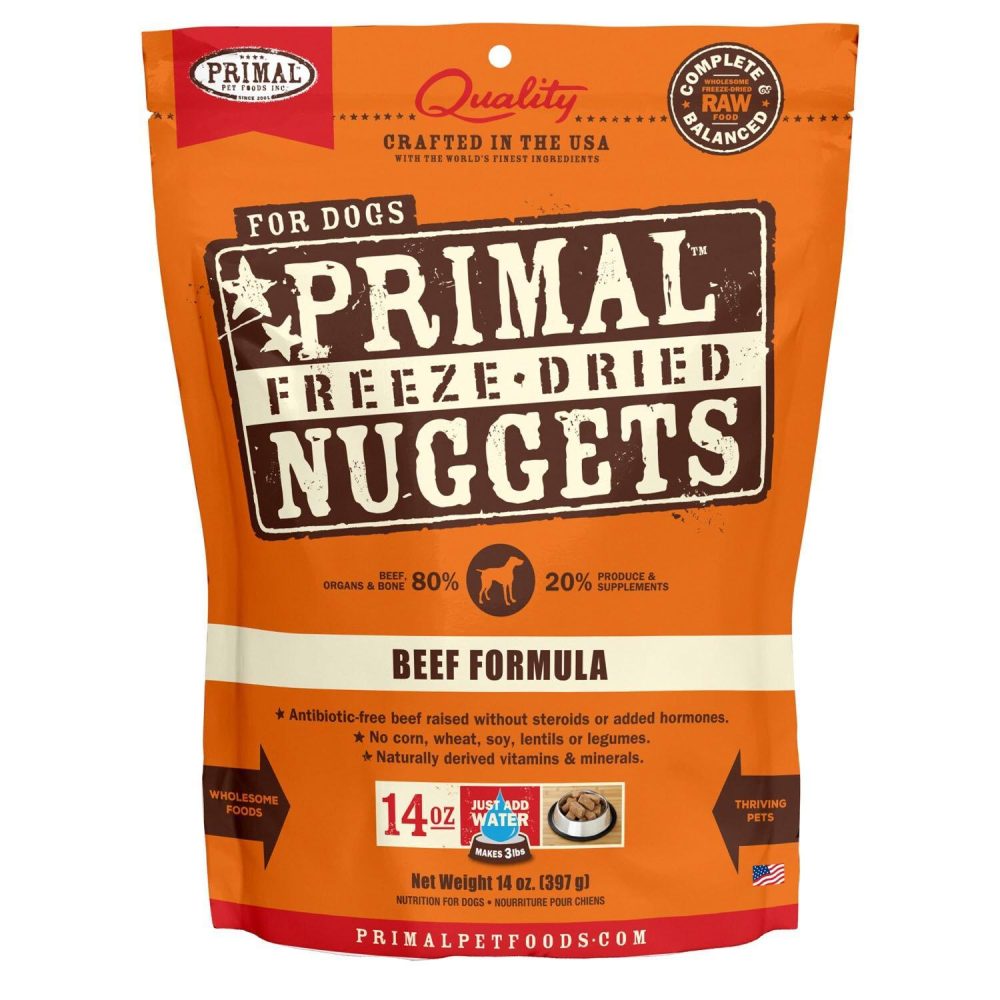 Freeze-Dried Nuggets Beef Formula Dog Food | Broths & Food Toppers Broths & Food Toppers Broths & Food Toppers