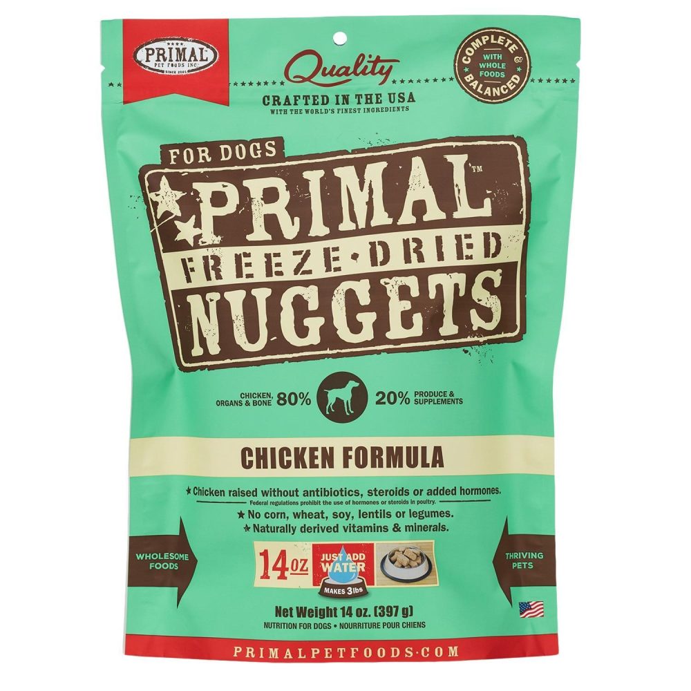 Freeze-Dried Nuggets Chicken Formula Dog Food | Broths & Food Toppers Broths & Food Toppers Broths & Food Toppers