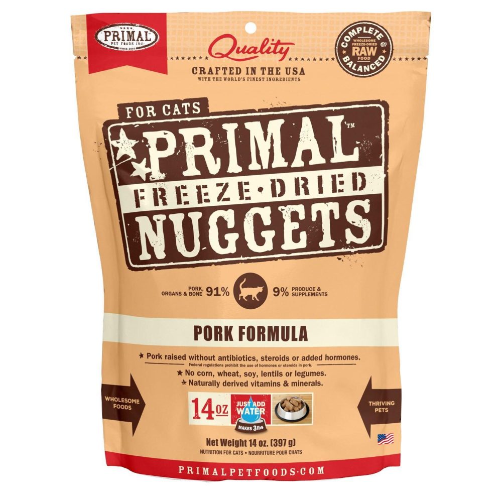 Freeze-Dried Nuggets Pork Formula Cat Food | Broths & Food Toppers Broths & Food Toppers Broths & Food Toppers