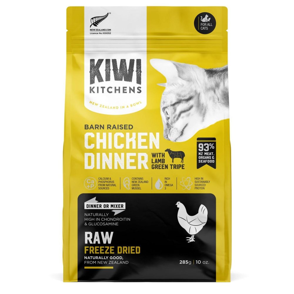 Freeze Dried Raw Chicken Dinner Cat Food | Broths & Food Toppers Broths & Food Toppers Broths & Food Toppers