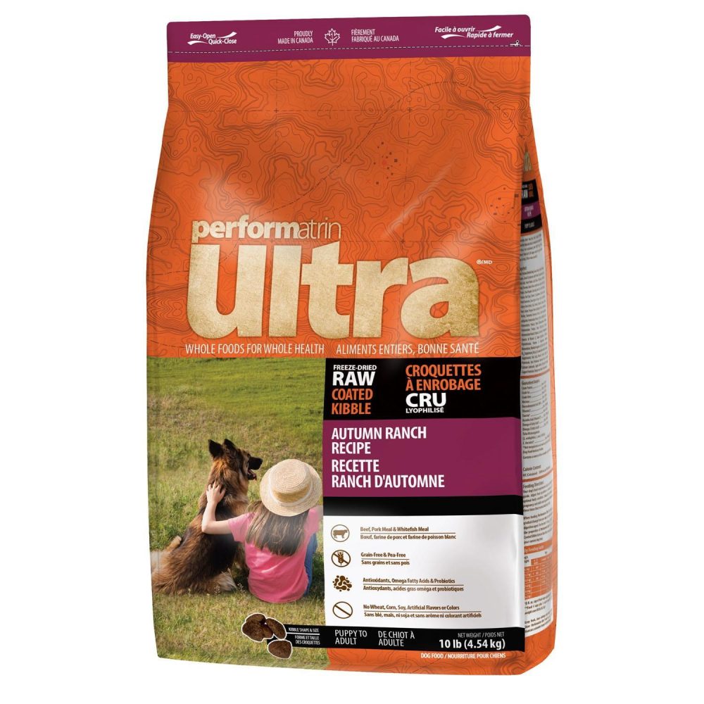 Freeze-Dried Raw Coated Kibble Autumn Ranch Recipe Dog Food | Freeze Dried Food Dog Dog