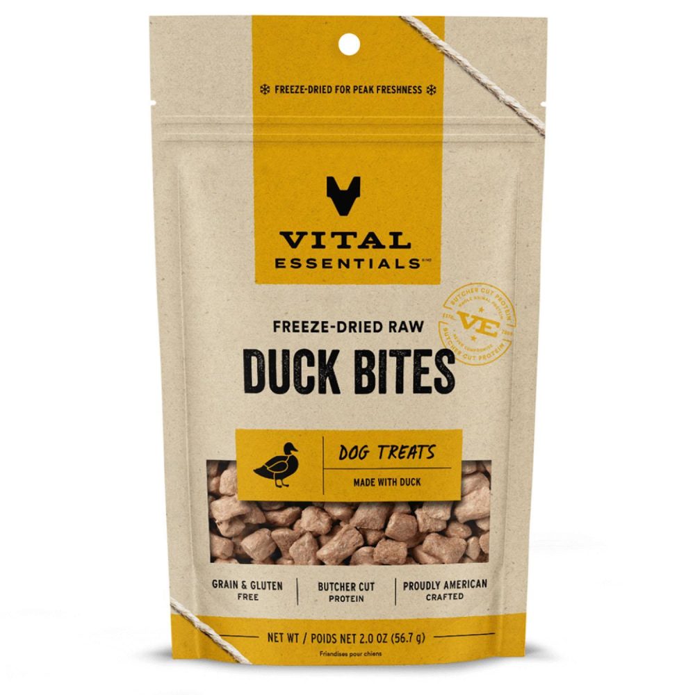 Freeze-Dried Raw Duck Bites Dog Treats | Training Treats Dog Dog