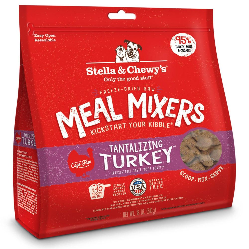 Freeze-Dried Tantalizing Turkey Meal Mixers Dog Food | Freeze Dried Food Broths & Food Toppers Broths & Food Toppers