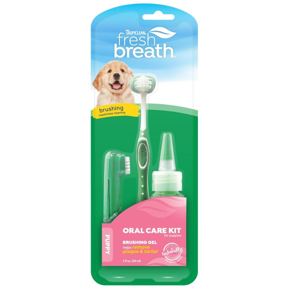 Fresh Breath Oral Care Puppy Kit | Health & Wellness Dog Dog