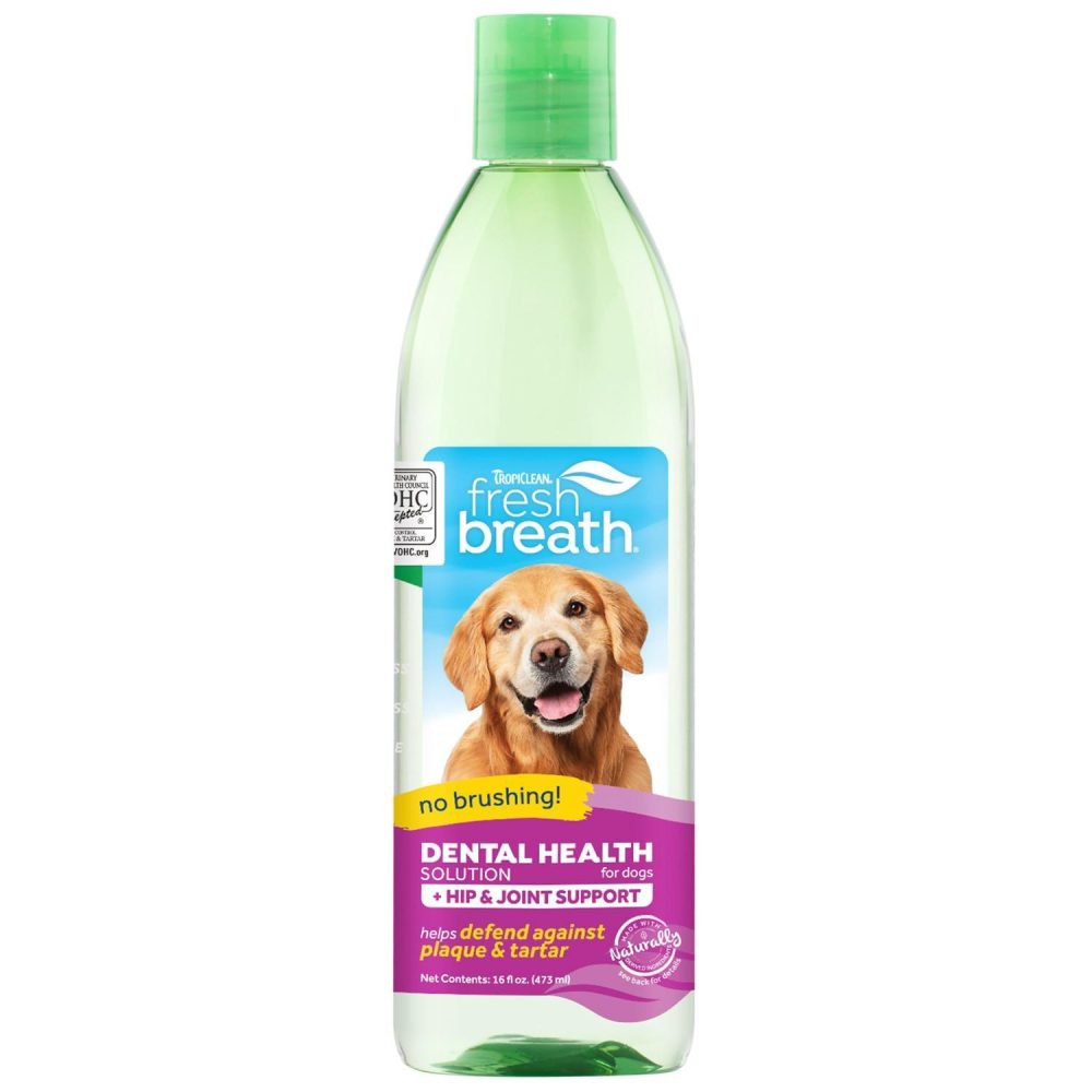 Fresh Breath Oral Care Water Additive Plus Hip & Joint | Health & Wellness Dog Dog