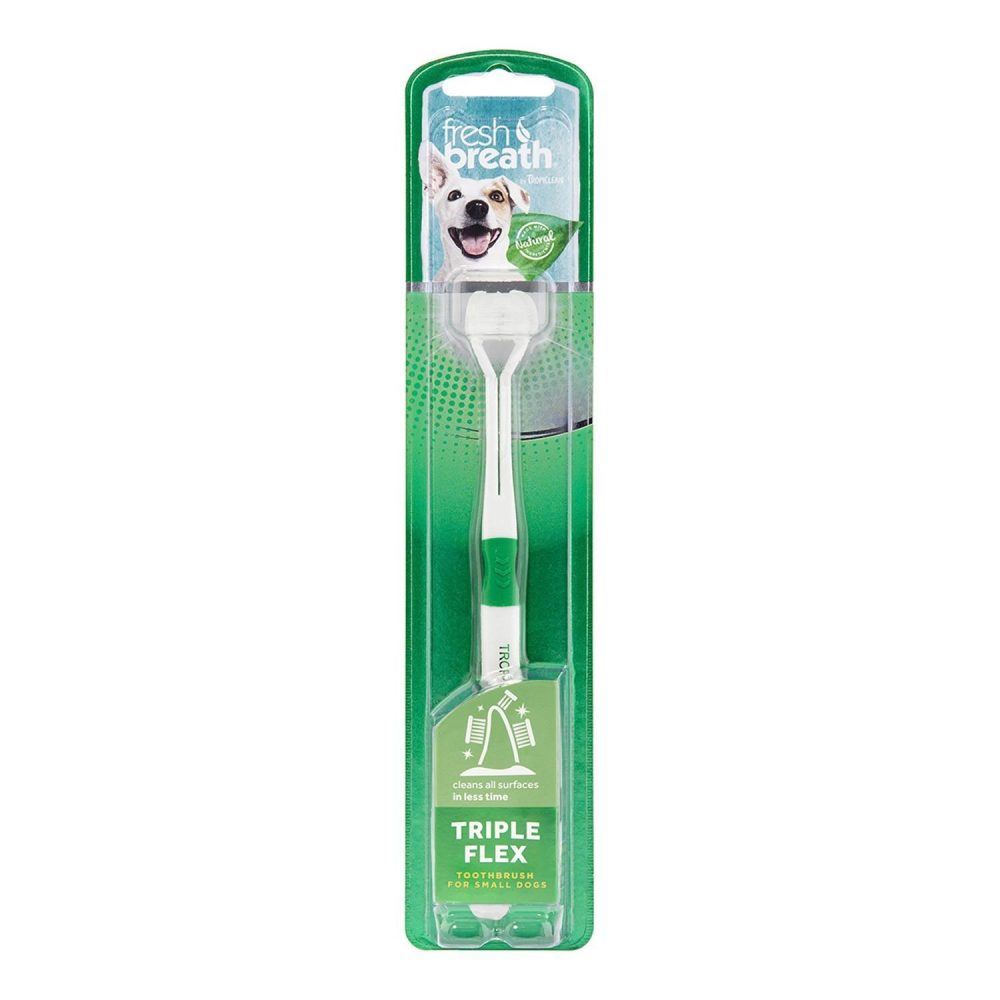 Fresh Breath TripleFlex Small Dog Toothbrush | Health & Wellness Dog Dog