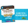 Fresh Kisses Double-Brush Real Mint Large Breed Dog Treats | Dental Chews & Treats Dental Chews & Treats Dental Chews & Treats