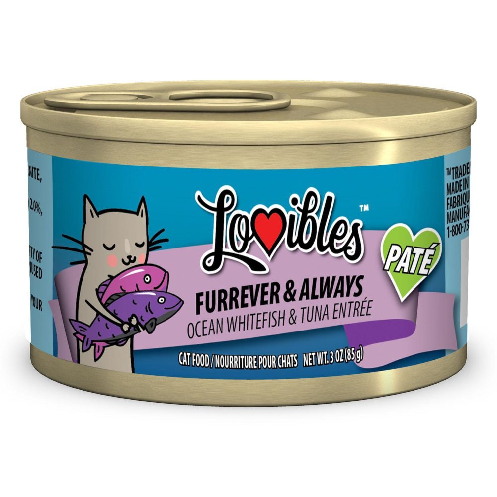 Furrever & Always Whitefish & Tuna Entree Cat Food / 3 oz – 24 pk | Wet Food Cat Cat