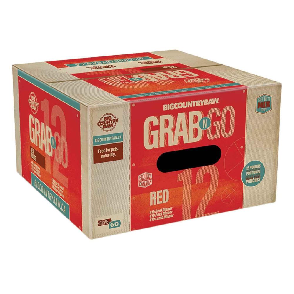 Grab N Go Red Deal Dog Food | Raw Food Dog Dog