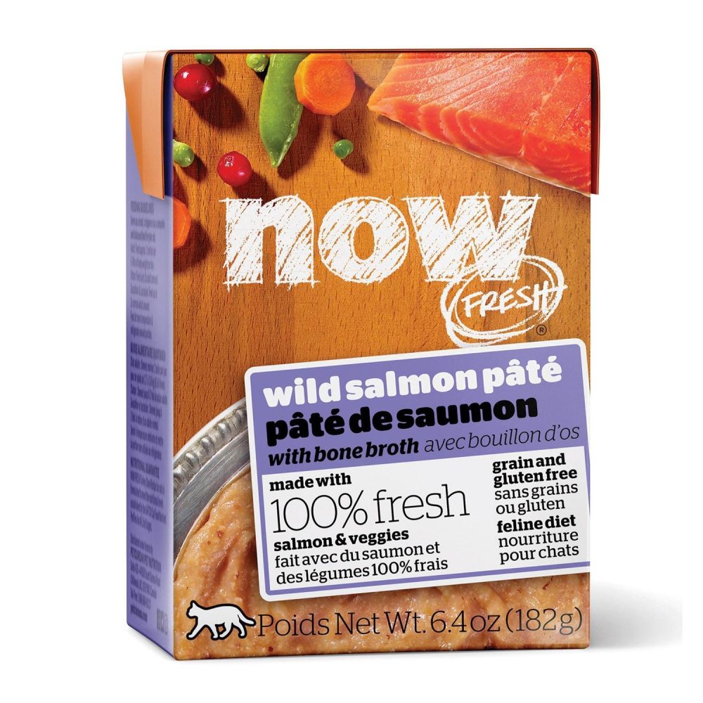 Grain-Free Wild Salmon Pate Cat Food / 6.4 oz – 24 pk | Wet Food Cat Cat