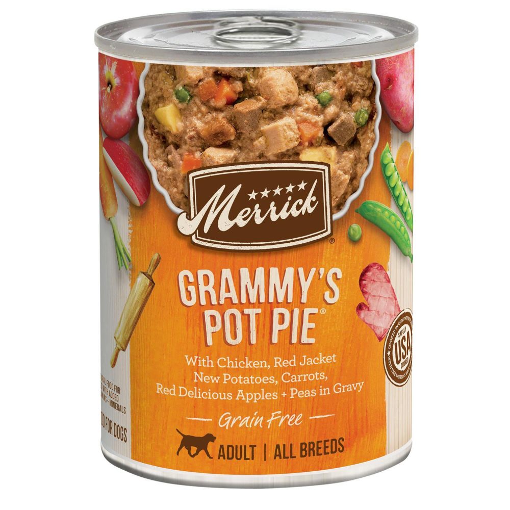 Grammy’s Pot Pie Adult Dog Food / 12.7 oz – 12 pk | Wet Food Dog Dog