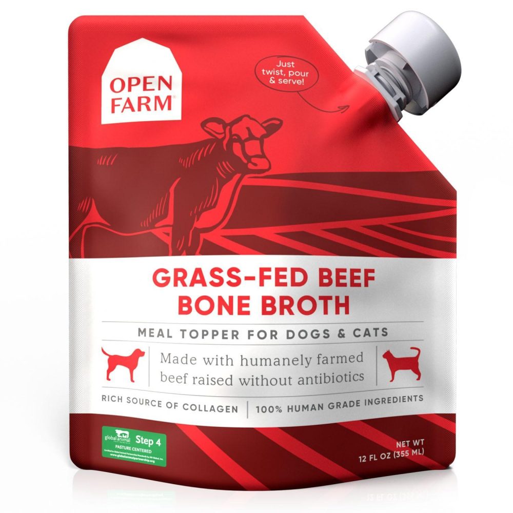 Grass-Fed Beef Bone Broth Cat & Dog Meal Topper | Broths & Food Toppers Broths & Food Toppers Broths & Food Toppers