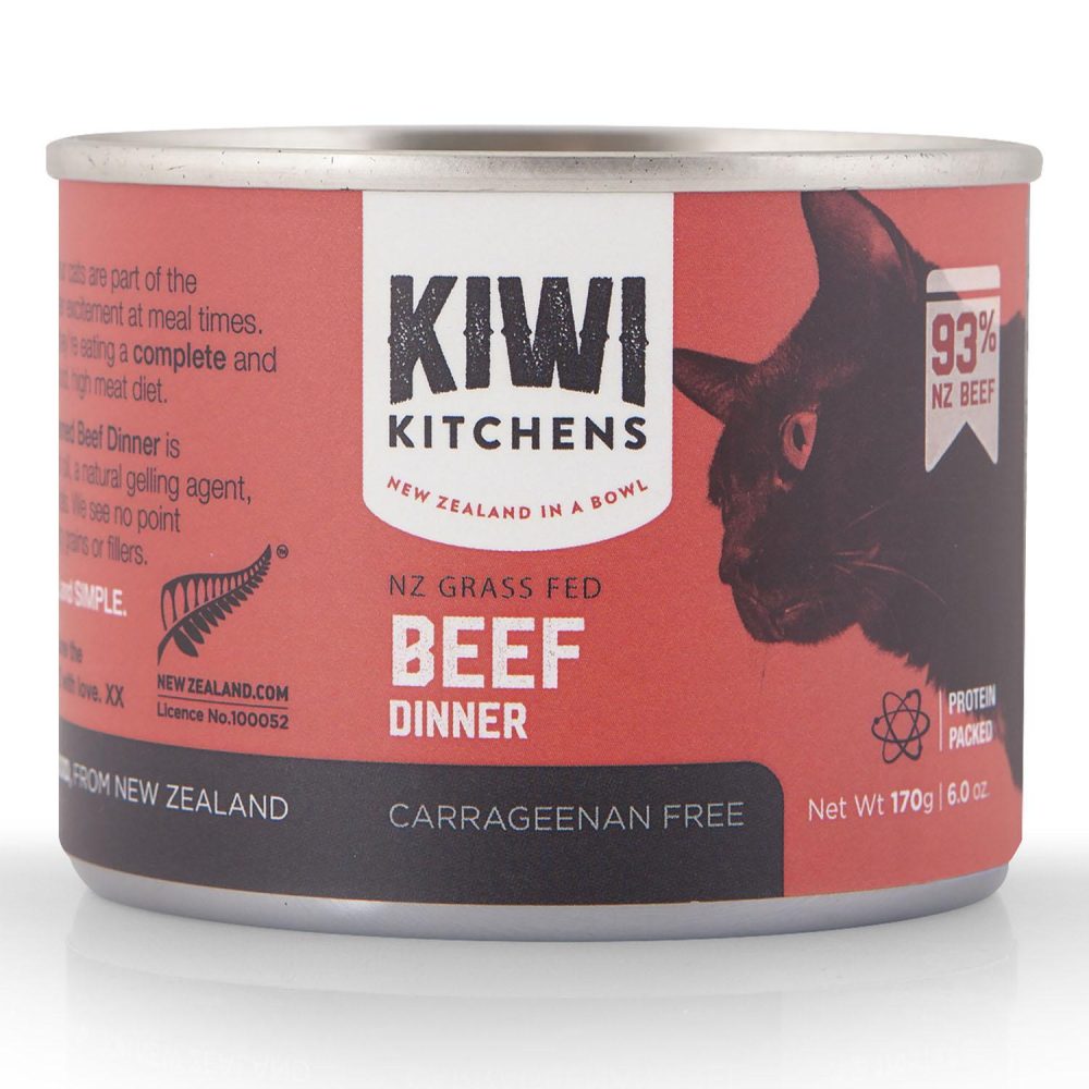 Grass-Fed Beef Dinner Cat Food / 6 oz – 18 pk | Wet Food Cat Cat