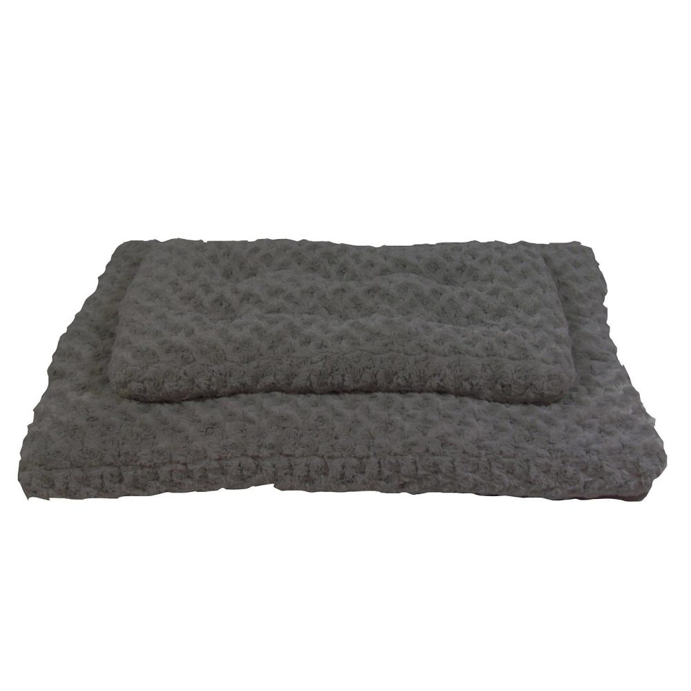 Grey Plush Crate Mat | Beds & Mats Beds & Mats Beds & Mats