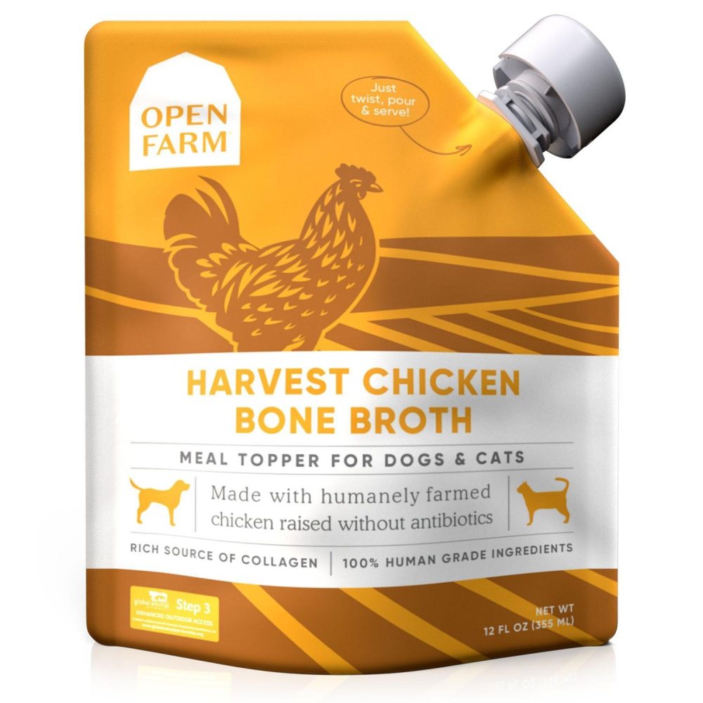 Harvest Chicken Bone Broth Cat & Dog Meal Topper | Broths & Food Toppers Broths & Food Toppers Broths & Food Toppers