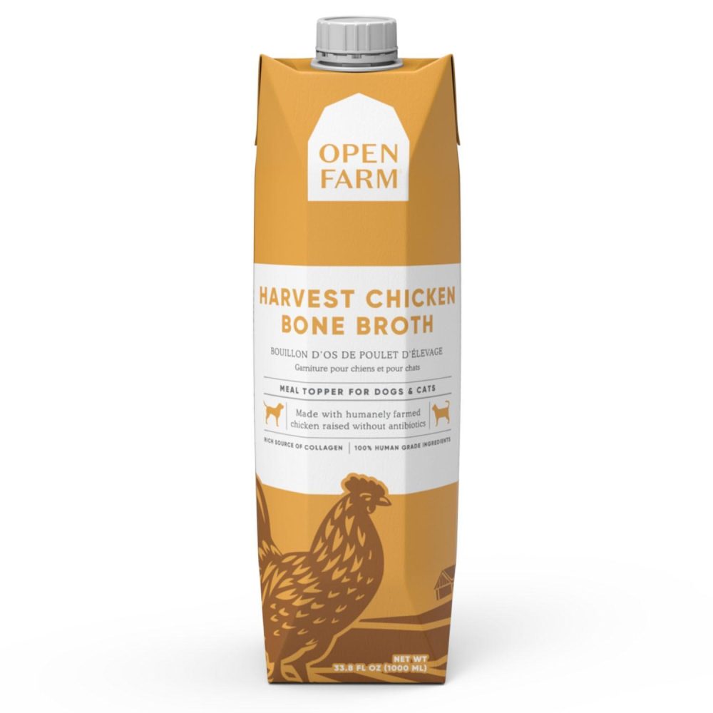 Harvest Chicken Bone Broth Dog & Cat Meal Topper | Broths & Food Toppers Broths & Food Toppers Broths & Food Toppers