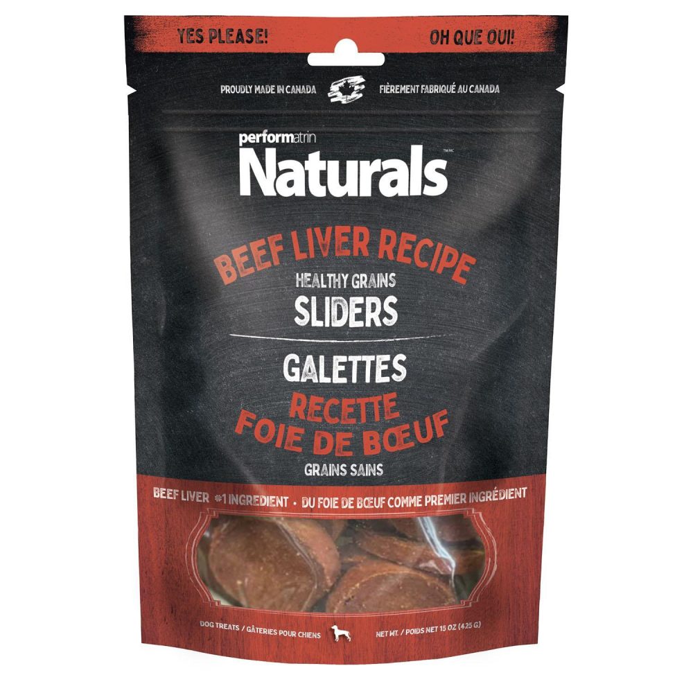 Healthy Grains Sliders Beef Liver Recipe Dog Treats | Freeze Dried & Dehydrated Treats Dog Dog