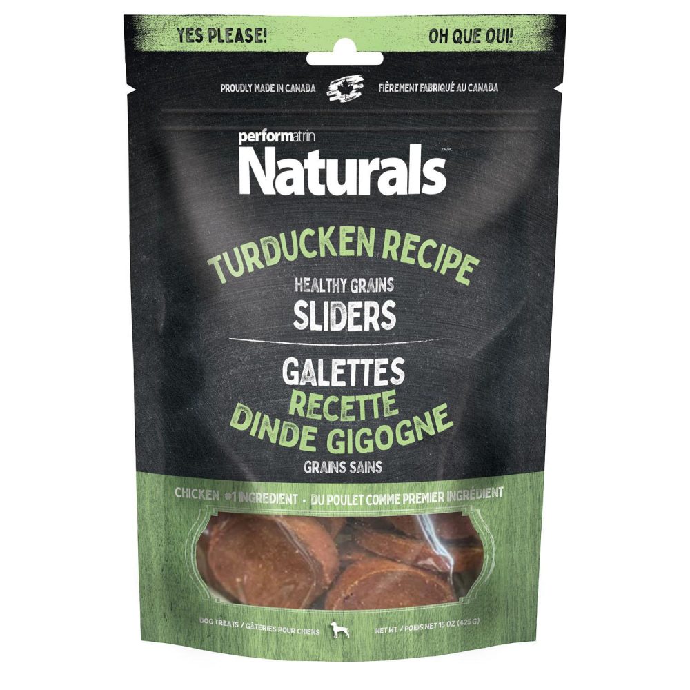 Healthy Grains Sliders Turducken Recipe Dog Treats | Freeze Dried & Dehydrated Treats Dog Dog