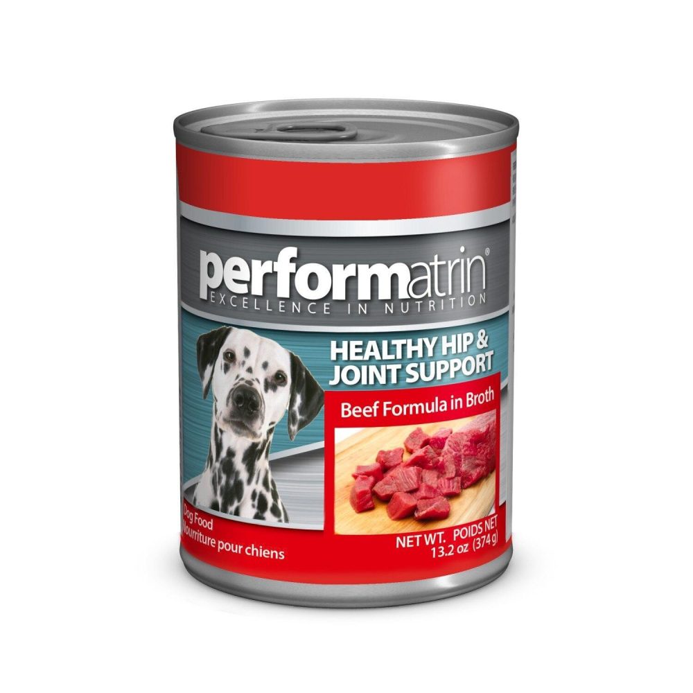 Healthy Hip & Joint Support Beef Formula Dog Food / 13.2 oz – 12 pk | Wet Food Dog Dog