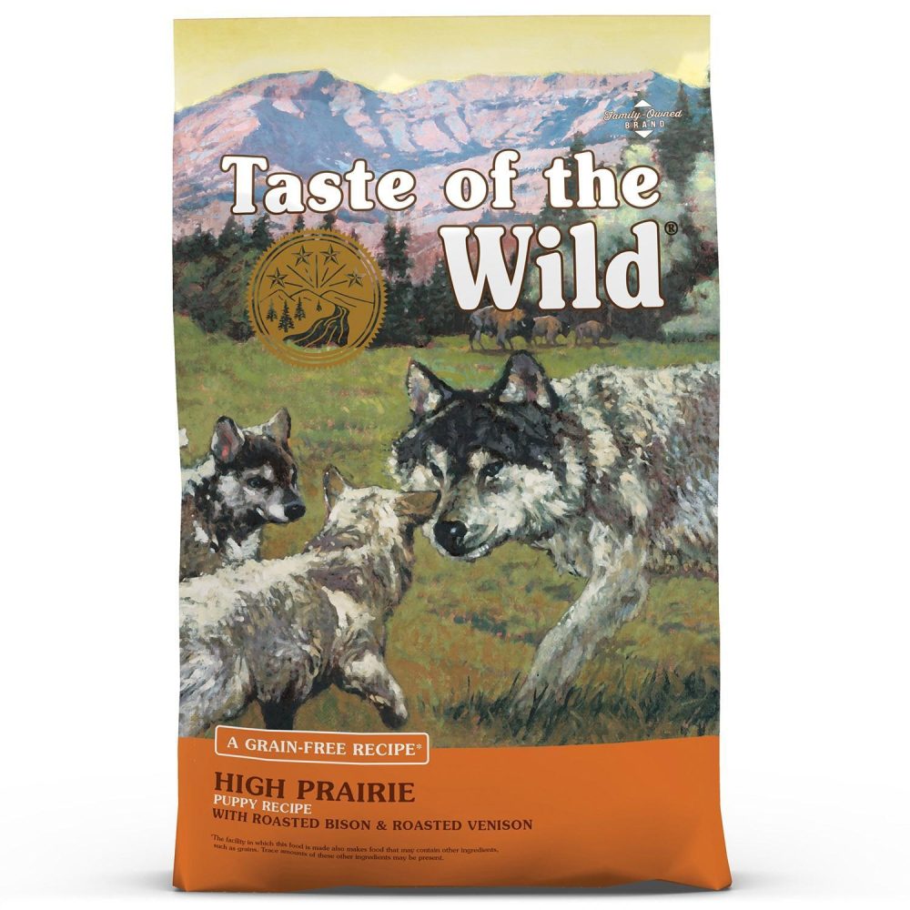 High Prairie Puppy Formula with Bison & Roasted Venison Dog Food | Dry Food Dog Dog