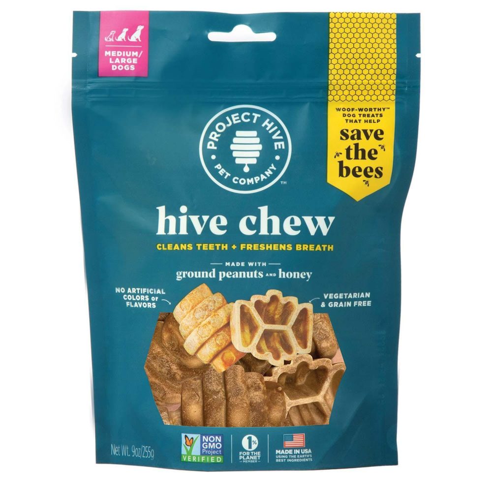 Hive Chew Medium/Large Dog Treats | Dental Chews & Treats Dental Chews & Treats Dental Chews & Treats