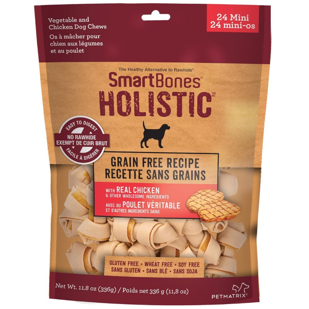 Holistic Grain Free Recipe with Real Chicken Mini | Bones & Chews Bones & Chews Bones & Chews