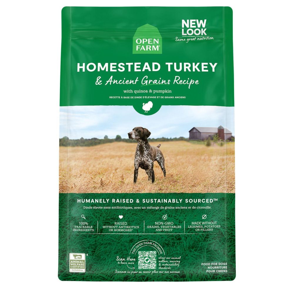 Homestead Turkey & Ancient Grains Recipe Adult Dog Food | Dry Food Dog Dog