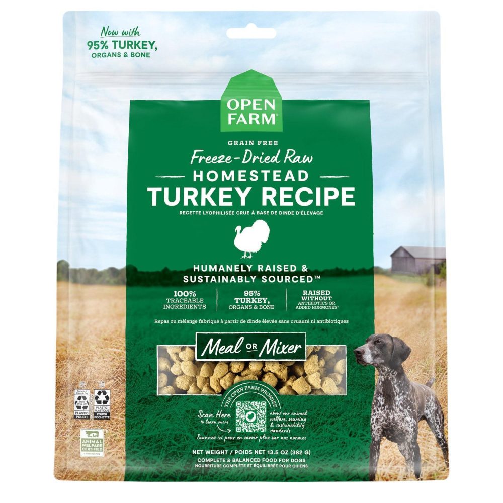 Homestead Turkey Recipe Freeze Dried Raw Dog Food | Freeze Dried Food Dog Dog